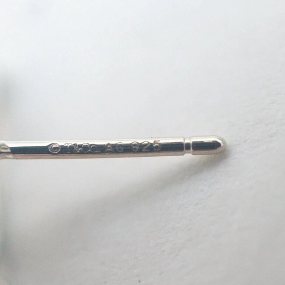 Tiffany & Co. Sterling Silver Apple Stud Earrings
